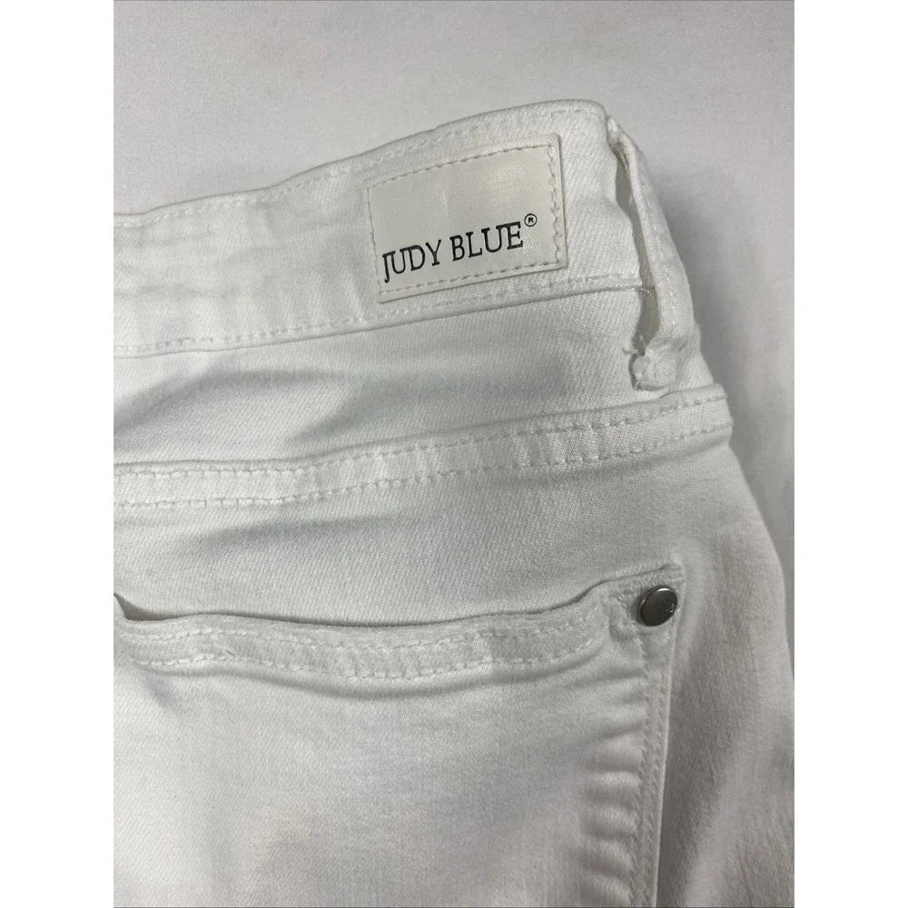Judy Blue Jeans Los Angeles White   11/30 Distressed White‎ JB82276
